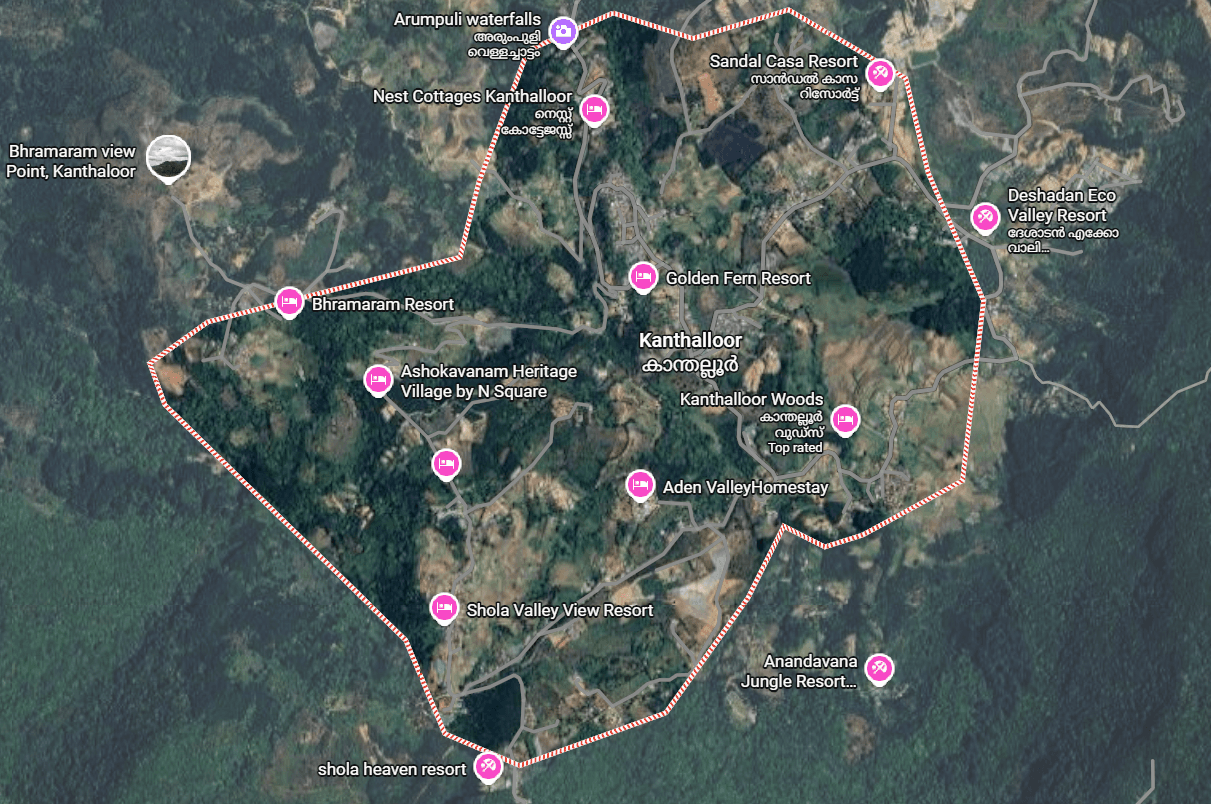 Map of Kanthalloor